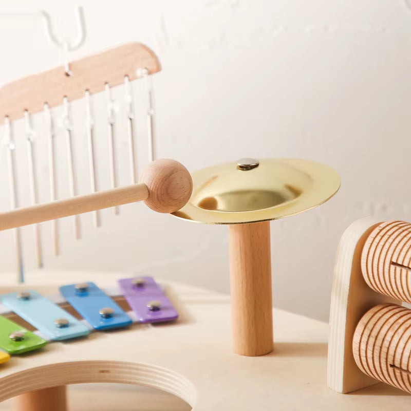 Jeux Montessori en bois – Xylophone et carillon à vent - Jeux educatif pour bébé – Jouet d’Éveil Musical – Cadeau de Naissance ou d’Anniversaire